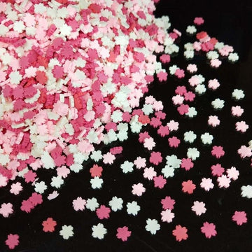 Polymer Shaker Fillers-  Red Sakura