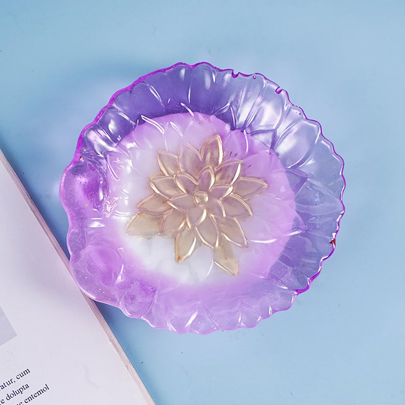 Flower Pattern Round Bowl mould