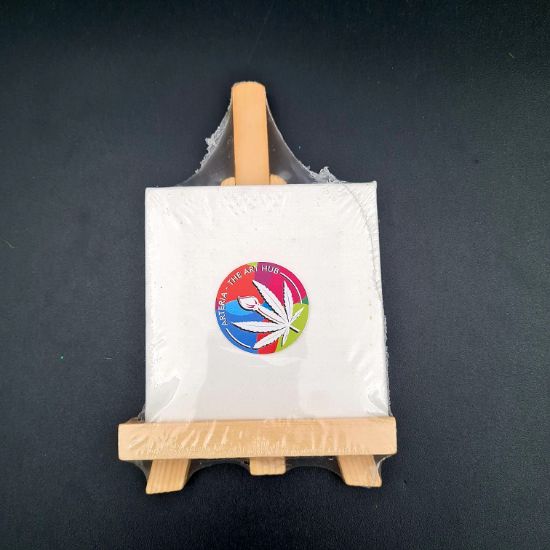 Easel with Canvas