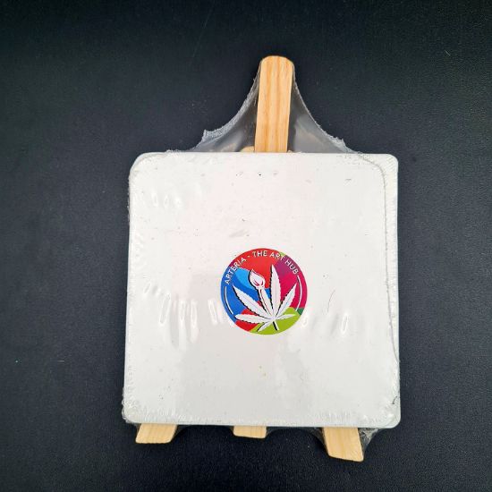 Easel with Canvas