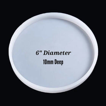 Round Coaster Mould  6"