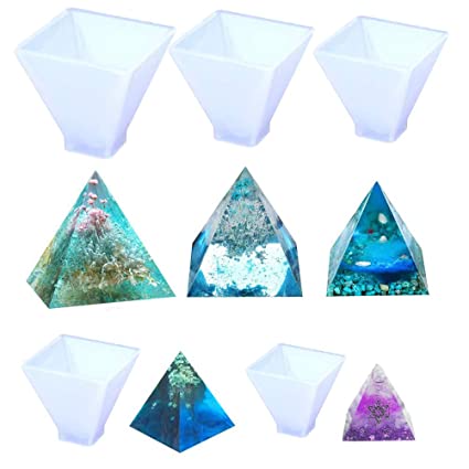 Set of 5 Pyramid Moulds