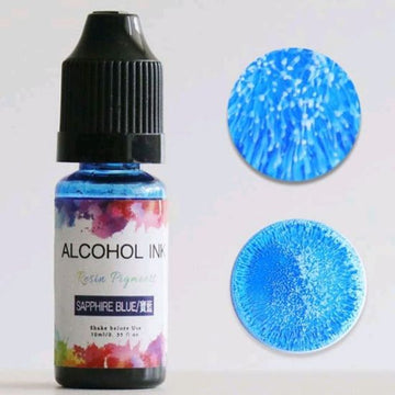 3D Alcohol ink - Saphire Blue