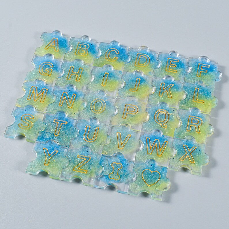Puzzle Alphabets Mould
