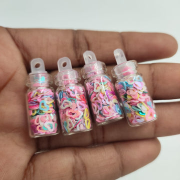 Shaker filled Bottle Miniatures