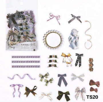 Transparent Sticker Cutouts- Cute Bows