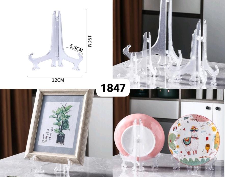 6" plastic stand- folding stand
