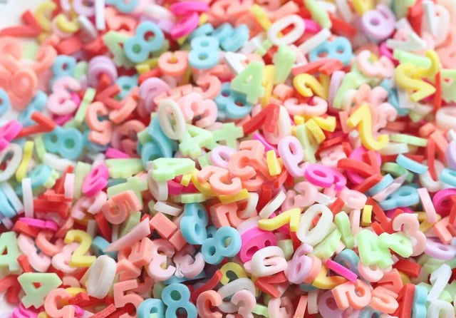 Polymer Shaker Fillers- Numbers