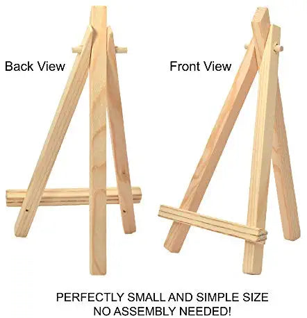 Natural Wood Easel - 7.5 inches