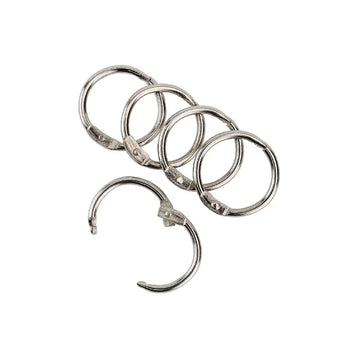 Set of 10 Diary Rings - 35mm