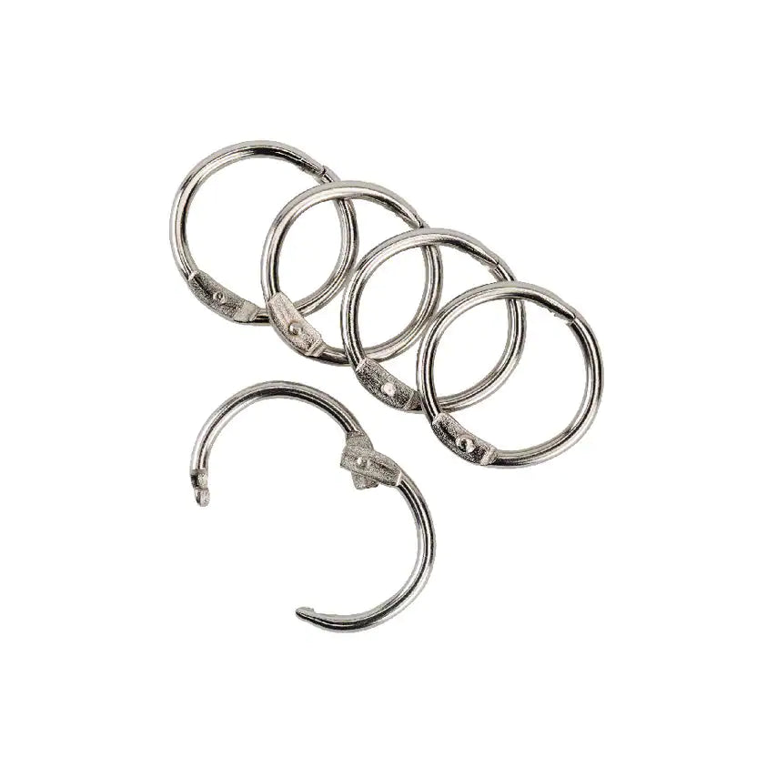 Set of 10 Diary Rings - 35mm