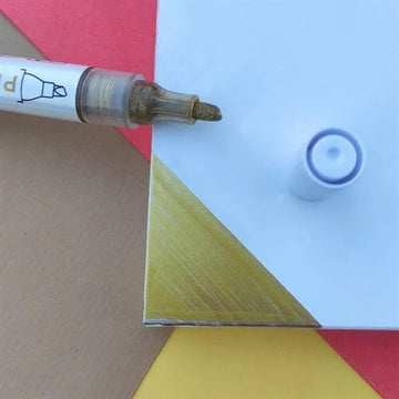 Premium Chisel Tip Paint Marker- 24 Carat Gold