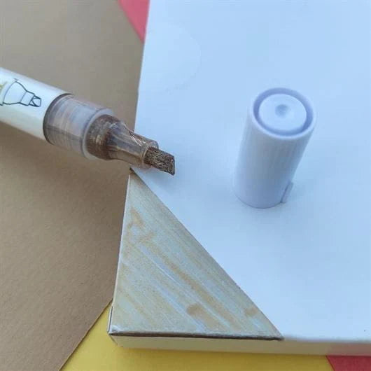 Premium Chisel Tip Paint Marker- Bronze Gold