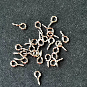 Eye Screws- Silver Small [100 pc]