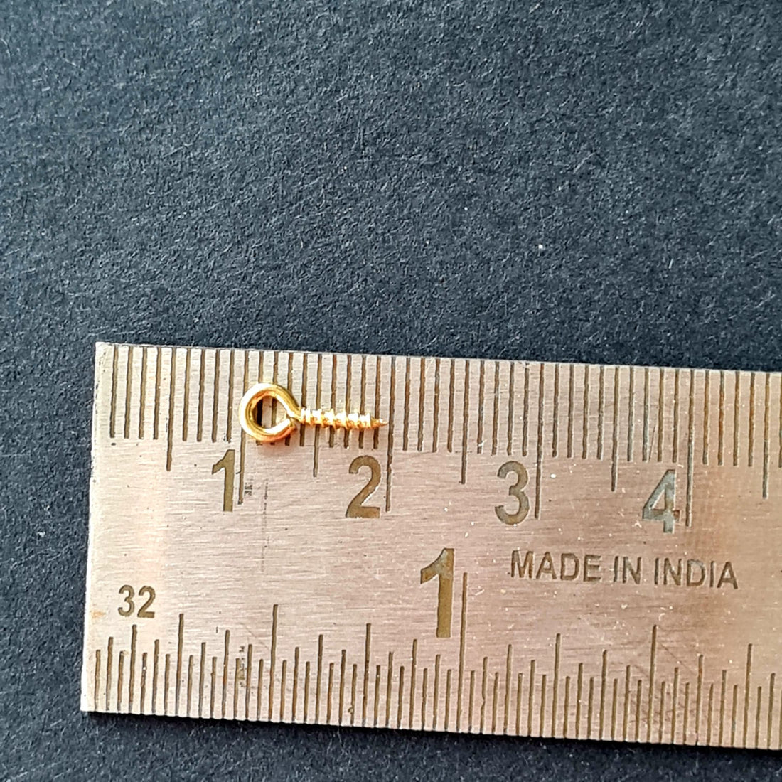Eye Screws- Golden - Small  [100 pc]