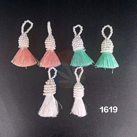 Small Pastel Bead Tassels for Bookmarks