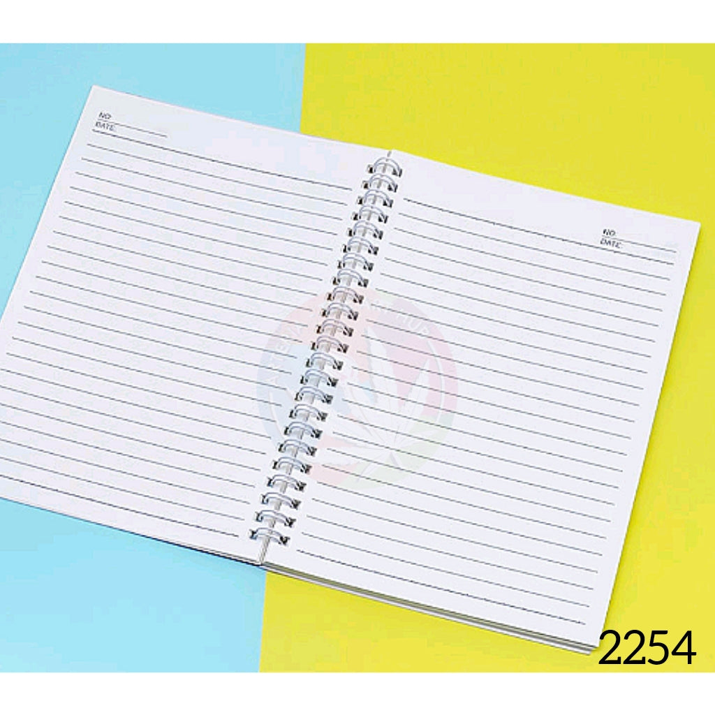 Quirky A5 Spiral Diary  60 Pages