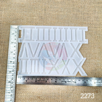 Roman Numbers for clock dial mould