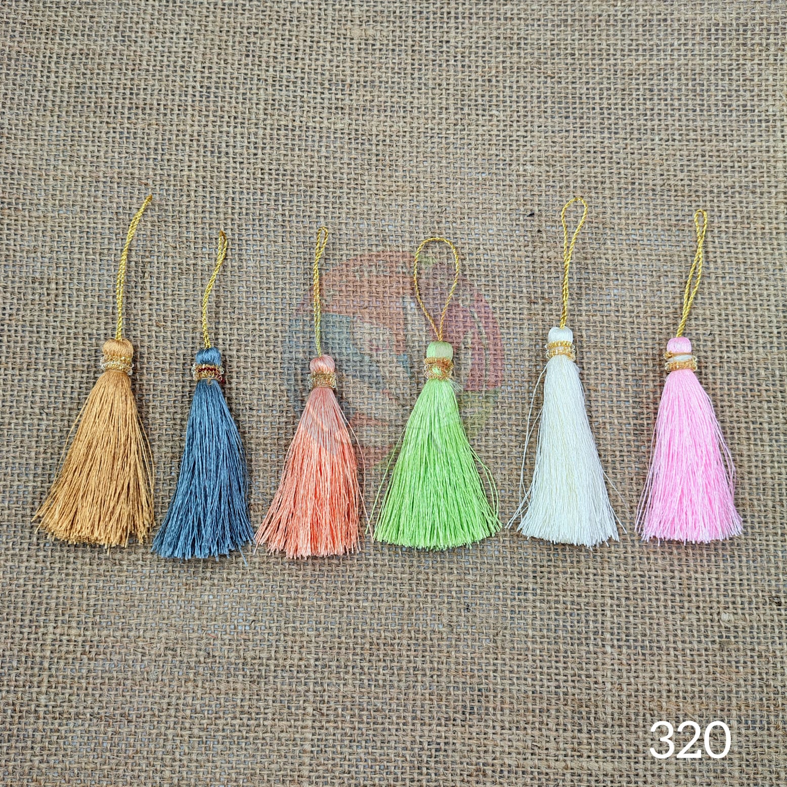 Pastel Thread Tassels for Bookmarks