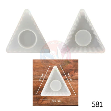 Tea light Holder Mould -Triangle