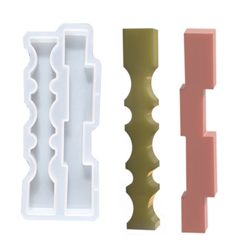 TALL CANDLE MOULD UNEVEN