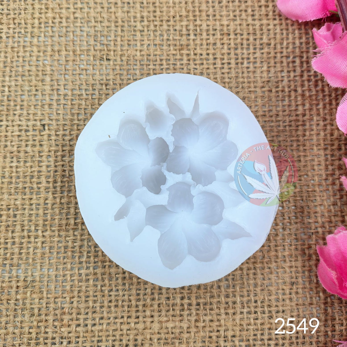 3D Cute Flower Handmade Mould