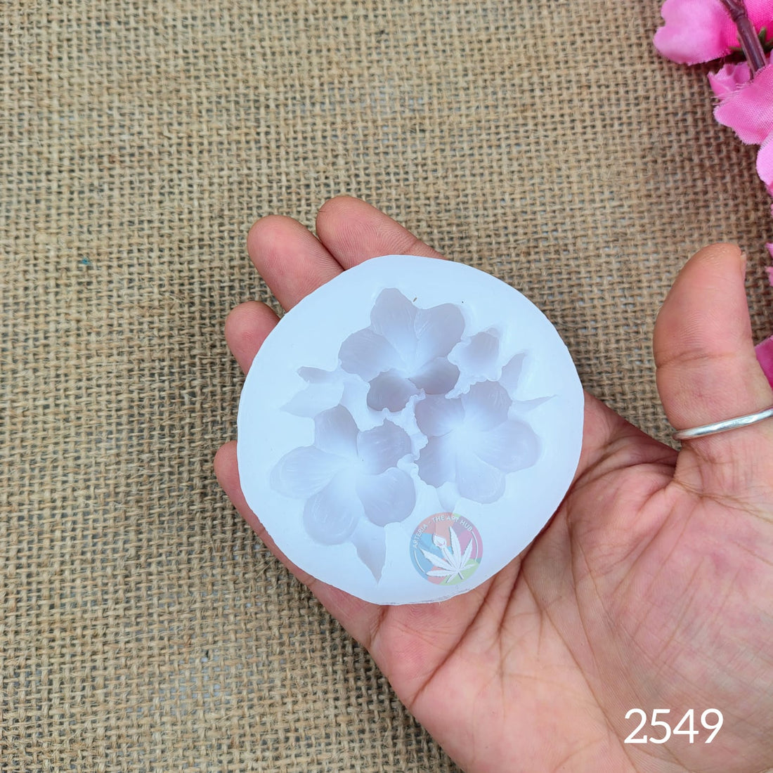 3D Cute Flower Handmade Mould