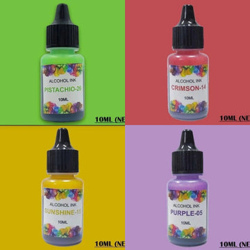 Alcohol Ink Shades