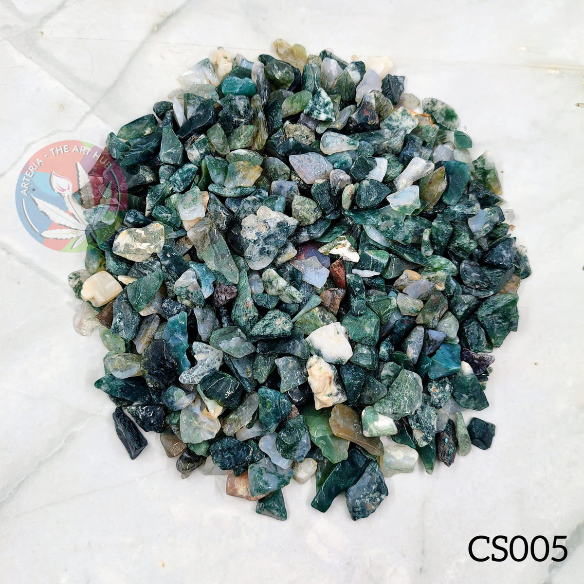 Green Moss Natural Stone