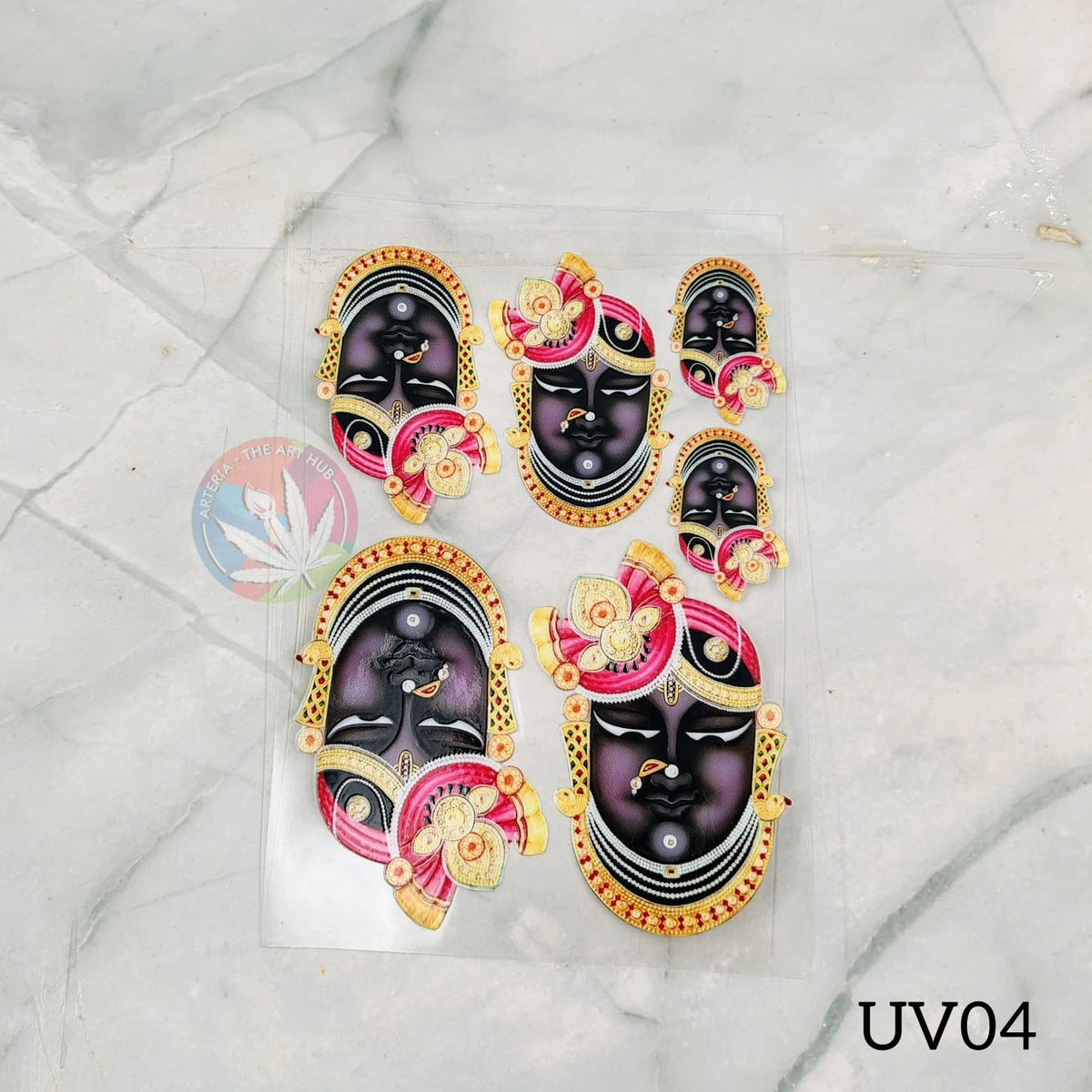 UV DTF Sticker - Shrinathji Face