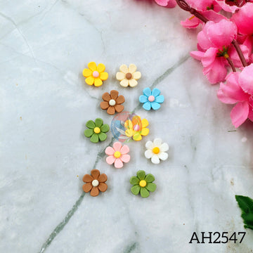 3D decorative matte daisy flowers
