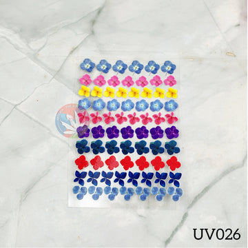 UV DTF Sticker - Pressed Flower Blooms